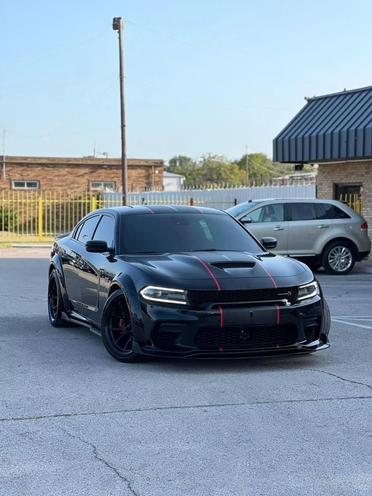 2021 Black Dodge Charger Scat Pack